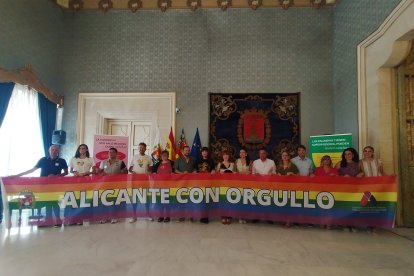 Salón azul del ayuntamiento
