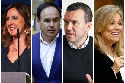 María José Catalá, Juanfran Pérez Llorca, Vicent Mompó y Macarena Montesinos