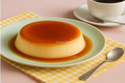 Flan de queso sin horno