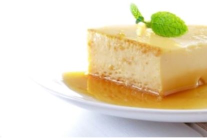 Flan de queso