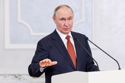 El presidente de Rusia, Vladimir Putin. 
Sergei Karpukhin/TASS