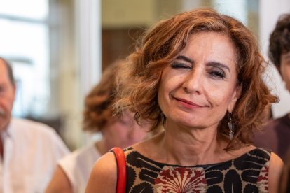 La vicepresidenta primera y ministra de Hacienda, María Jesús Montero.