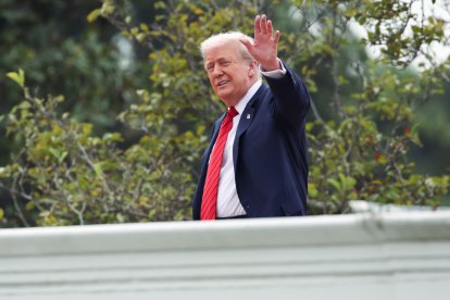 El presidente de EEUU, Donald Trump.