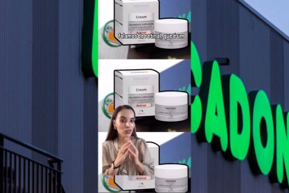 La farmacéutica Iolanda Pereira presenta en redes la crema Prevent Age Skin Retinal de Mercadona, formulada con retinal para tratar las primeras arrugas.