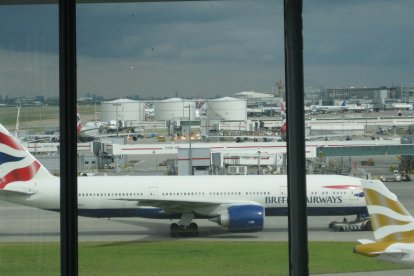 (Foto de ARCHIVO)
Aeropuerto de Heatrow en Londres.
29/5/2017