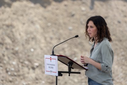 La presidenta de la Comunidad de Madrid, Isabel Díaz Ayuso