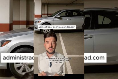 Álex Nasu, administrador de fincas, explica en TikTok cómo actuar legalmente si un vecino invade tu plaza de garaje