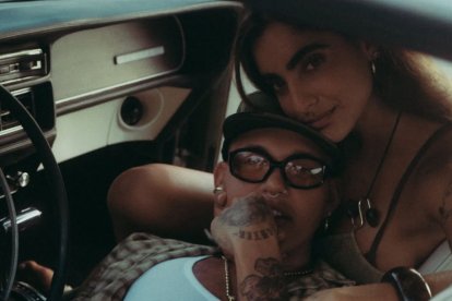 Isabel Ladera y Béele, cuando eran pareja
