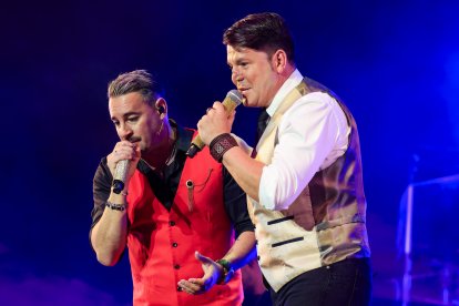 Andy y Lucas, en Madrid, el pasado 10 de octubre.