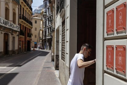 Un piso turístico en Valencia, a 28 de mayo de 2024.