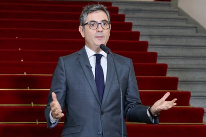 El Ministro de la Presidencia, Justicia y Relaciones con las Cortes, Félix Bolaños.