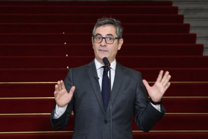 El ministro de la Presidencia y Justicia, Félix Bolaños
