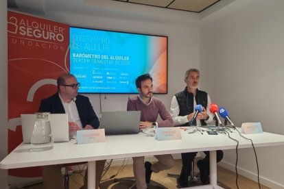 Presentación del Barómetro del Alquiler, con datos correspondientes al tercer trimestre de 2025.
EUROPA PRESS
06/11/2025