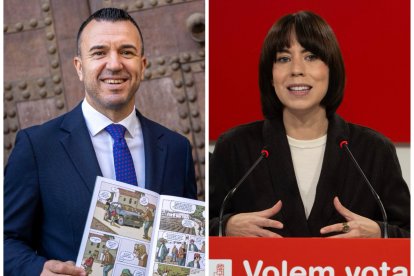 Vicent Mompó y Diana Morant