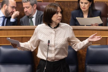 Imagen archivo de Diana Morant en el Congreso