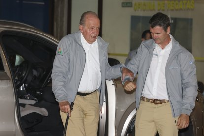 El Rey Juan Carlos I, el pasado sábado 8 de noviembre.