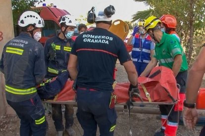 Imagen de archivo actuación Bomberos de Granada.