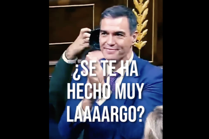 Fotograma del vídeo de PP por los dos años de sanchismo