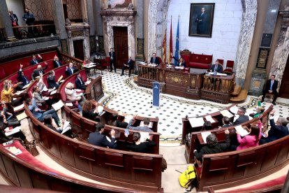 Imagen archivo del pleno del Ayuntamiento de Valencia