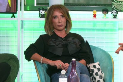 María Patiño en el pisito de "No Somos Nadie".