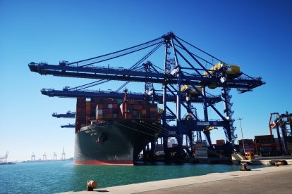 Carga y descarga en Valenciaport