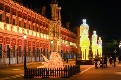 Imágenes del alumbrado navideño del aó pasado en Sevilla.