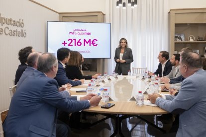 Reunión del equipo de gobierno de la Diputación
