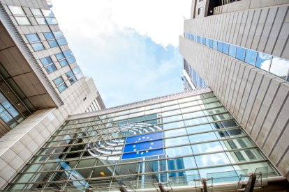Edificio del Parlamento Europeo en Bruselas