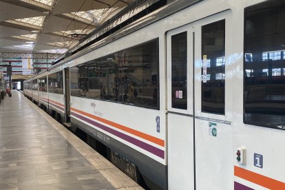 Vagón de un tren de Renfe