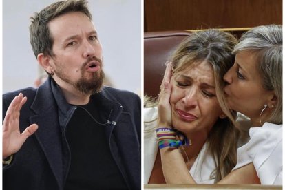 Pablo Iglesias y Yolanda Díaz