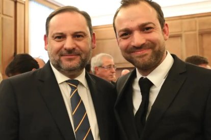 José Luis Ábalos  y su hijo Víctor Ábalos