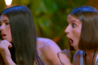 Sandra y Helena reaccionan a las imágenes de Darío