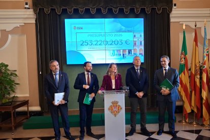 Presentación de los presupuestos municipales para 2026