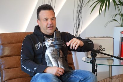 José Elías, empresario, durante su intervención en el podcast Búscate la vida, donde reflexiona sobre la lotería y su funcionamiento.