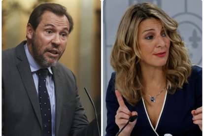 Óscar Puente y Yolanda Díaz