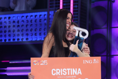 Cristina Lora ganadora de Operación Triunfo 2025
