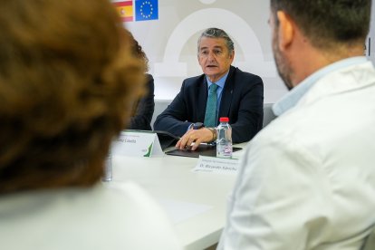 El consejero de Sanidad, Presidencia y Emergencias, Antonio Sanz.