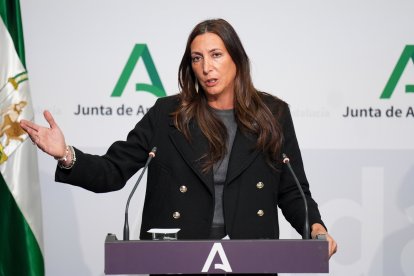 La consejera de Inclusión Social, Juventud, Familias e Igualdad de la Junta de Andalucía, Loles López.