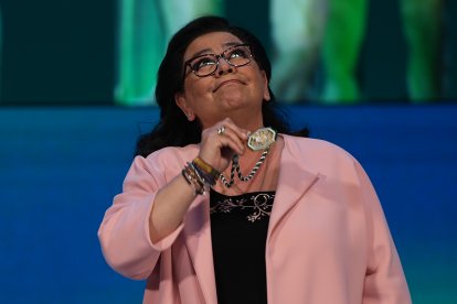 María del Monte recibe la Medalla de Oro de las Bellas Artes meses después de recibir la Medalla de Andalucía.