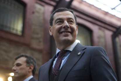 El presidente de la Junta de Andalucía, Juanma Moreno.