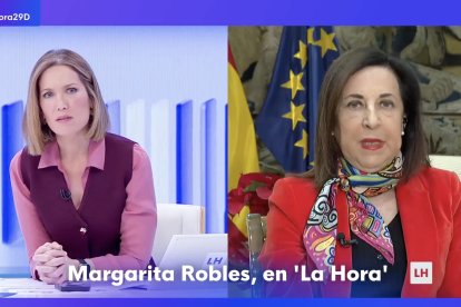 Margarita Robles en el programa de Silvia Intxaurrondo en TVE