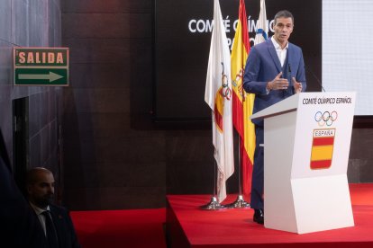 La flecha de salida apunta a Pedro Sánchez, mientras el deporte es nuestra válvula de escape