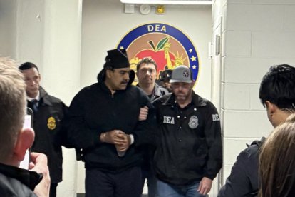 Nicolás Maduro y la DEA, a su llegada a Nueva York