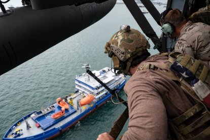 Marines estadounidenses encuadrados en el Southcom.

REMITIDA / HANDOUT por SOUTHCOM
Fotografía remitida a medios de comunicación exclusivamente para ilustrar la noticia a la que hace referencia la imagen, y citando la procedencia de la imagen en la firma
07/1/2026