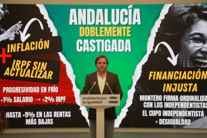 El secretario general del PP andaluz, Antonio Repullo.

REMITIDA / HANDOUT por PP ANDALUZ
Fotografía remitida a medios de comunicación exclusivamente para ilustrar la noticia a la que hace referencia la imagen, y citando la procedencia de la imagen en la firma
01/12/2025