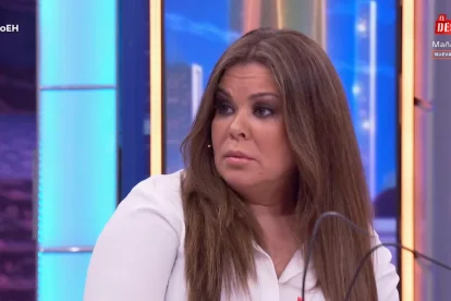 María José Campanario en el "El Hormiguero" de Antena 3.