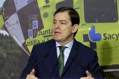El presidente de la Junta de Castilla y León, Alfonso Fernández Mañueco, en el Hospital del Bierzo, en Ponferrada (León).

EUROPA PRESS
12/1/2026