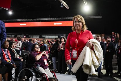 La expresidenta de la Junta de Andalucía y senadora del PSOE, Susana Díaz.