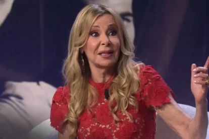 Ana Obregón en el plató de "Y Ahora Sonsoles".