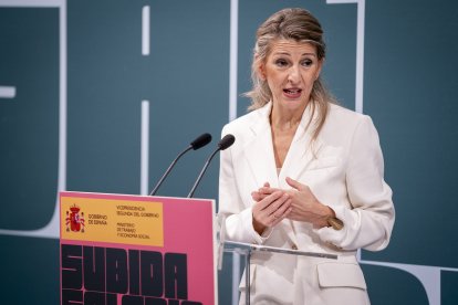 La vicepresidenta segunda y ministra de Trabajo y Economía Social, Yolanda Díaz. 
A. Pérez Meca / Europa Press
12/12/2025